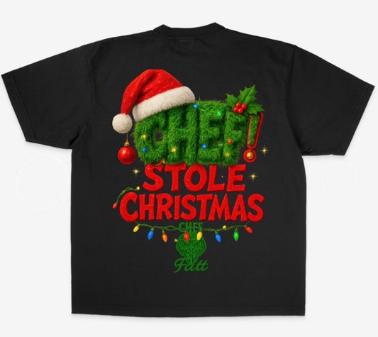Chef Stole Xmas tee (limited)