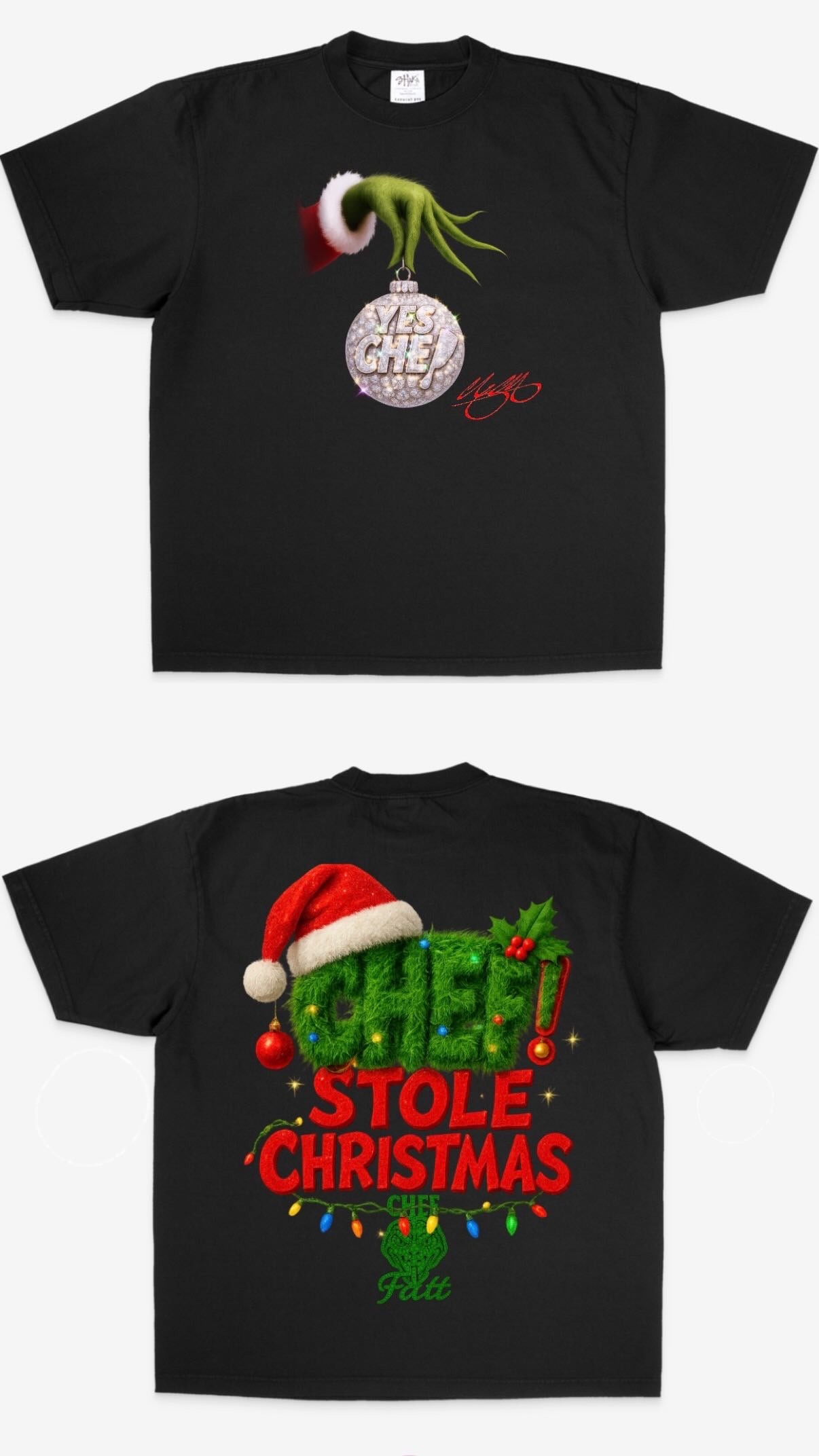 Chef Stole Xmas tee (limited)